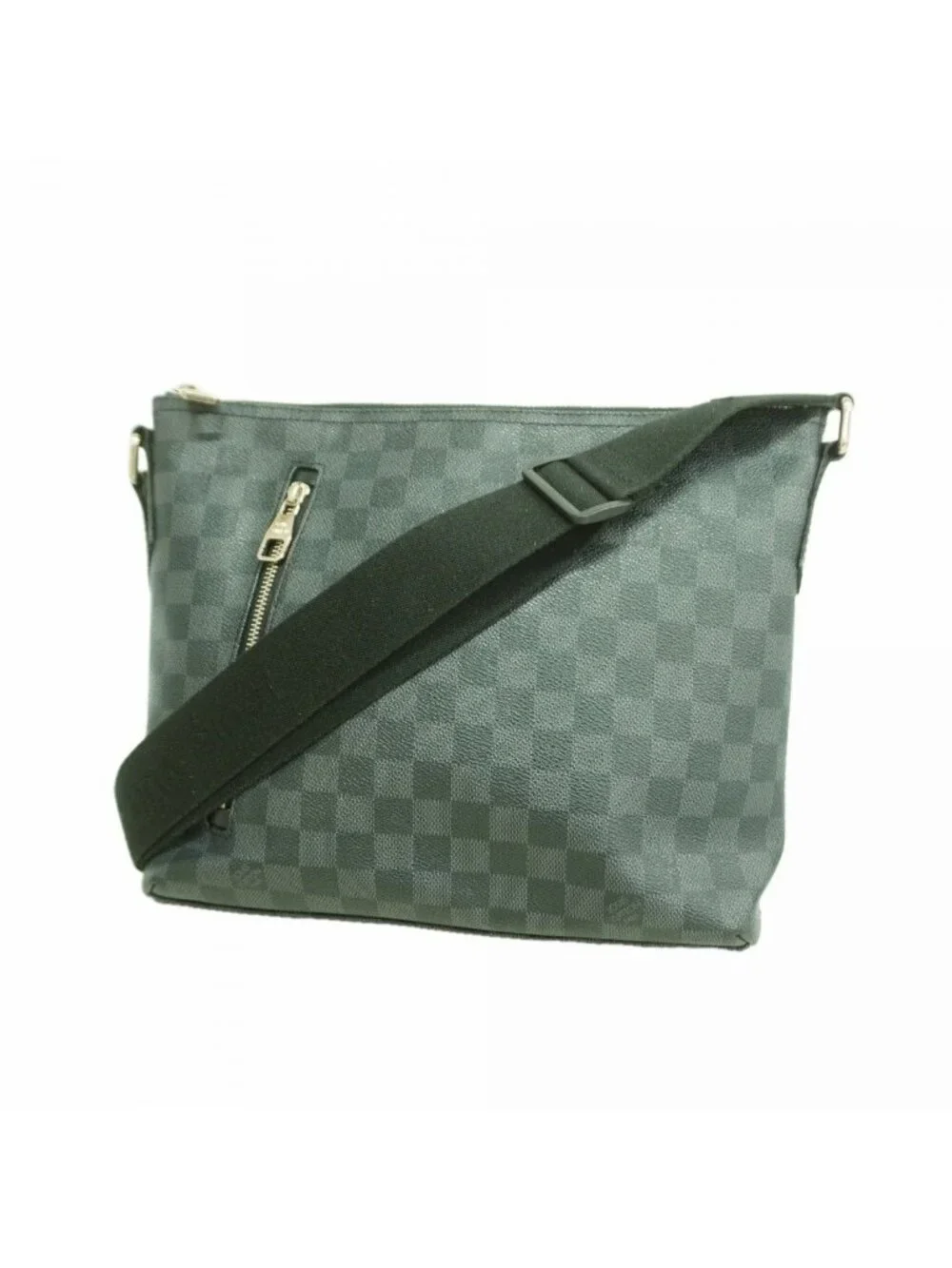 Louis Vuitton Shoulder Bag Damier Graphite PM Black Gray